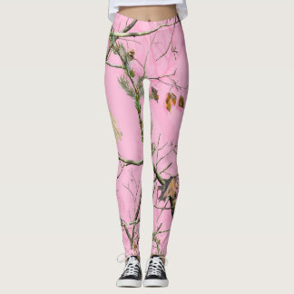 Rosa Camo damasker Leggings