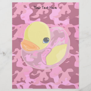 Rosa Camo Ducky