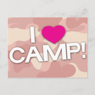 Rosa Camo I KÄRLEK CAMP! Vykort
