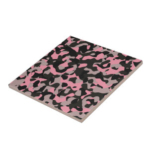 Rosa Camo Kakelplatta