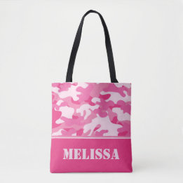 Rosa Camo (kamouflage) | personlig Tygkasse