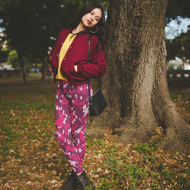 Rosa camo leggings