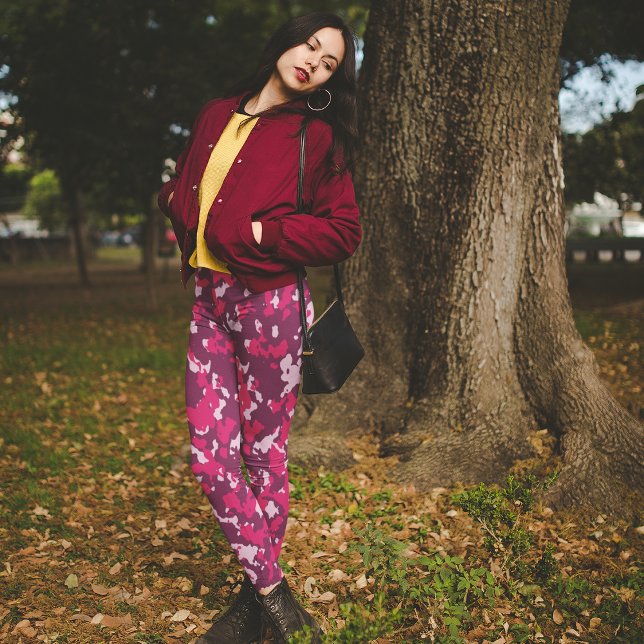 rosa camo leggings (Skapare uppladdad)