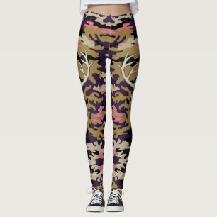 Rosa Camo Leggings