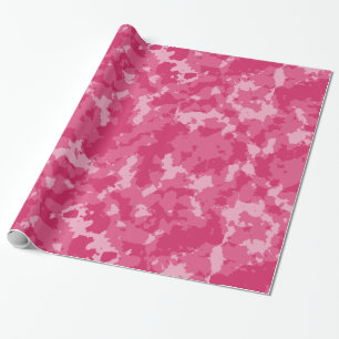 Rosa Camo Mönster Presentpapper