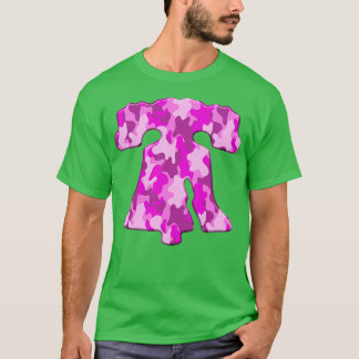 Rosa Camo Philadelphia Philly Liberty Bell Philly T Shirt