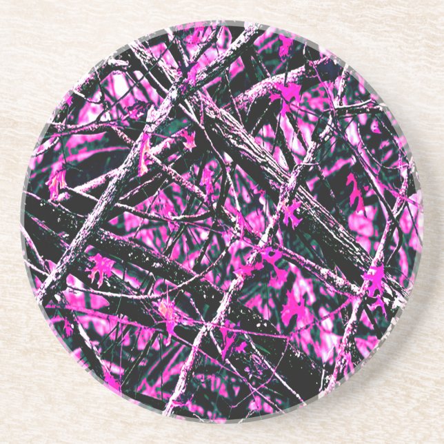 Rosa Camo "Real" Underlägg (Framsidan)
