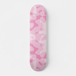 Rosa Camo Skateboard Bräda 20 Cm