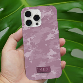 Rosa Camo Trendig Camouflage iphone case