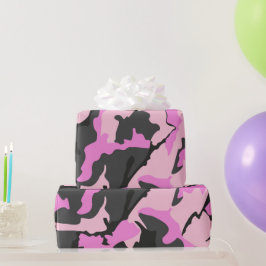 Rosa Camo, Wrapping Papper Presentpapper