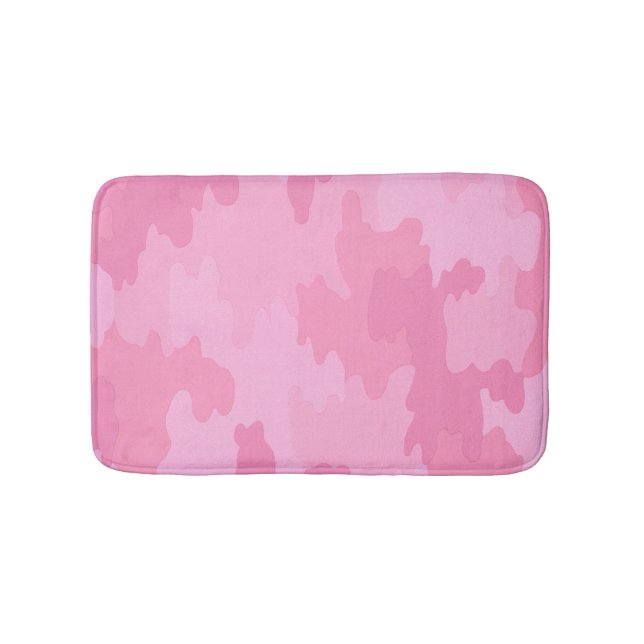 Rosa Camouflage Bath Mat Badrumsmatta (Framsidan)