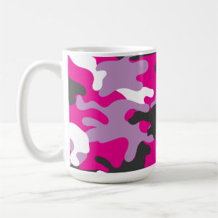 Rosa Camouflage Beverage Travel Coffee Mug Kaffemugg