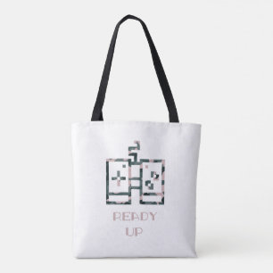 Rosa Camouflage Game Controller Redo Up Gamer Tygkasse