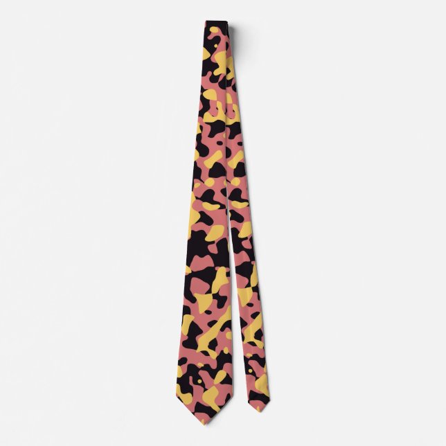 Rosa Camouflage in Gult and Black Slips (Framsida)
