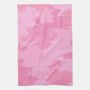 Rosa Camouflage Kitchen Towel Kökshandduk