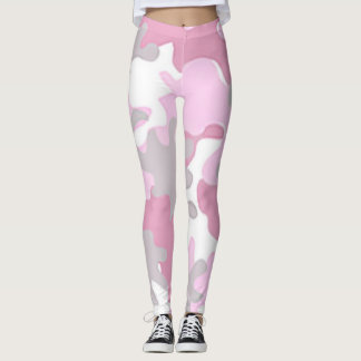 Rosa Camouflage Leggings
