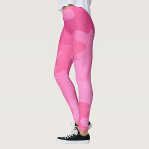 Rosa Camouflage Leggings