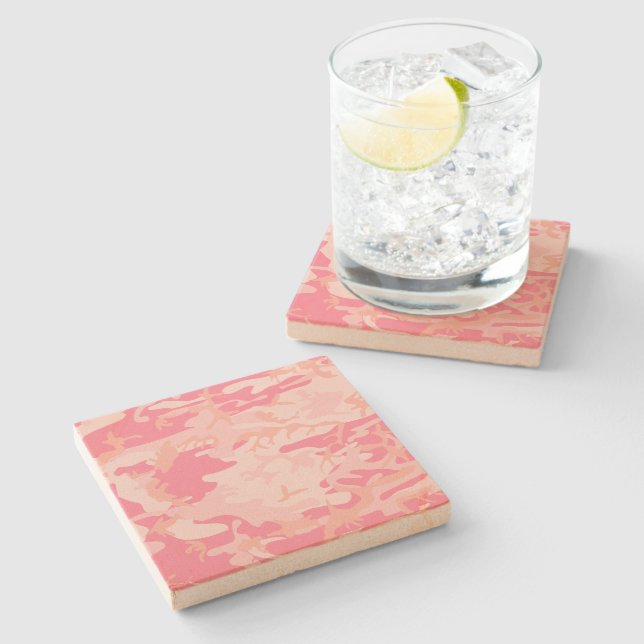 Rosa Camouflage, militär, armé Stenunderlägg (Sidan)