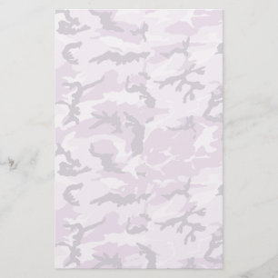 Rosa Camouflage Military Mönster Brevpapper