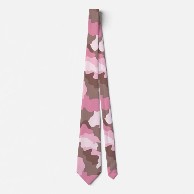 Rosa Camouflage Mönster Slips (Framsida)