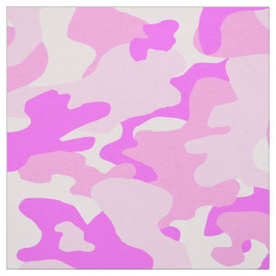 Rosa Camouflage Mönster Tyg