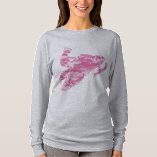 Rosa Camouflage Snowmobiler T Shirt
