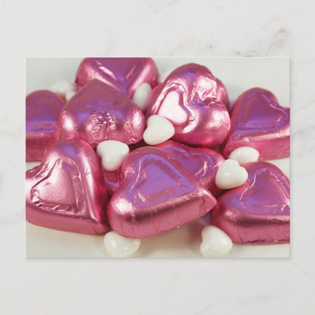 Rosa Candy Vykort (Framsida)