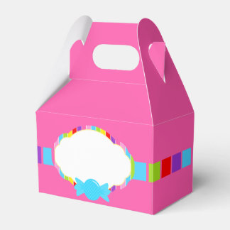 Rosa Candyland Inspired Sweet Treat Favor Boxes Presentaskar