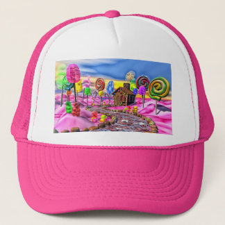 Rosa Candyland Truckerkeps