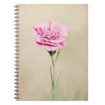 Rosa Carnation Flower Art Journal