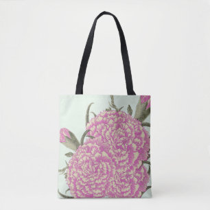 Rosa Carnations Tygkasse