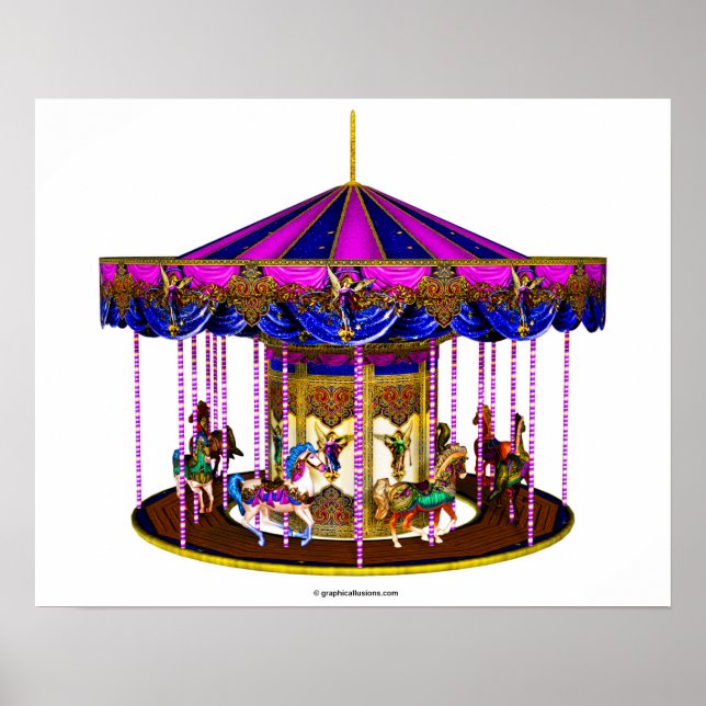 Rosa Carousel Poster (Framsidan)