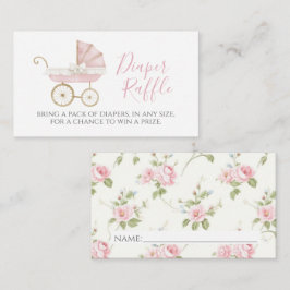 Rosa Carriage Diaper RaffCard Tilläggskort
