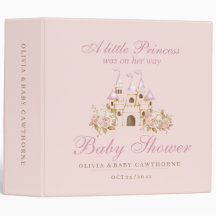 Rosa Castle Princess Baby Shower