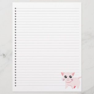 Rosa Cat Led Letterhead