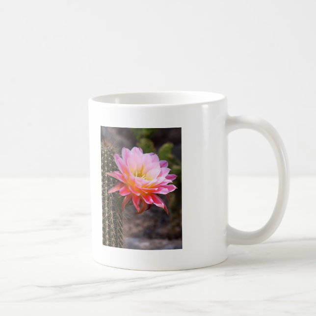 Rosa Cereus Flower Kaffemugg (Höger)
