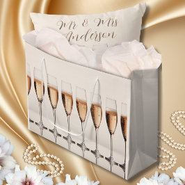 Rosa Champagne Glass Bröllop Firande