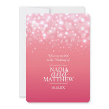 Rosa champagne gnistra bubblor bröllop