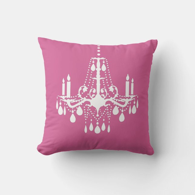 Rosa Chandelier Pillow Kudde (Framsida)