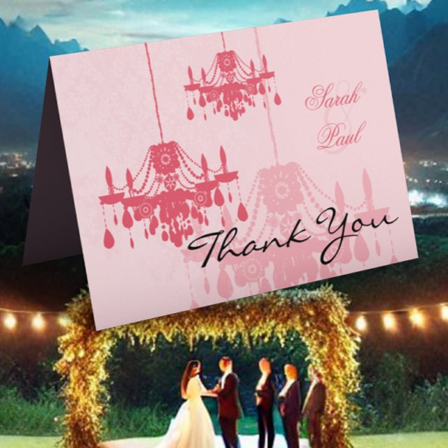 Rosa Chandelier Tack (Skapare uppladdad)