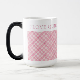 ROSA CHECK QUILT Tall Morphing Mugg