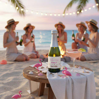 Rosa Cheers Bachelorette Mini Champagne