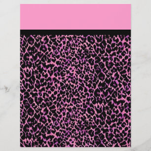Rosa Cheetah Mönster