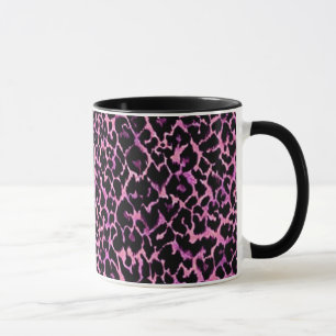 Rosa Cheetah Mönster Mugg