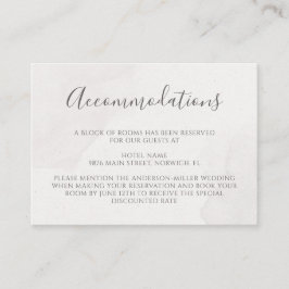 Rosa Cherry Blommar Blommigt Bröllop-bostäder Tilläggskort