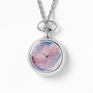 Rosa Cherry Blommar Blommigt Sakura Anpassningsbar Armbandsur