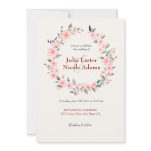 Rosa Cherry Blommar Blommigt Shower Bröllop