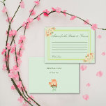 Rosa Cherry Blommar, Bröllop Rådkort<br><div class="desc">Anpassa detta "Rosa Cherry Blommars , Bröllop Advice Card" för att lägga till en speciell beröring. Anpassa genom att lägga till egna uppgifter om bröllop. Bröllop gäst Bok i blommigt är perfekt för vår eller sommar-bröllop. Om du vill göra ytterligare anpassningar klickar du på länken "Anpassa" och användor verktyg som...</div>