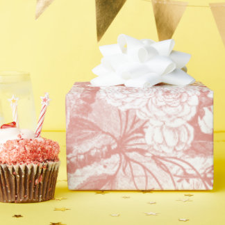 Rosa Cherry blommar gren, papper förpackning Presentpapper