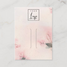 Rosa  Cherry Blommar Logotyp Hairclip Visning